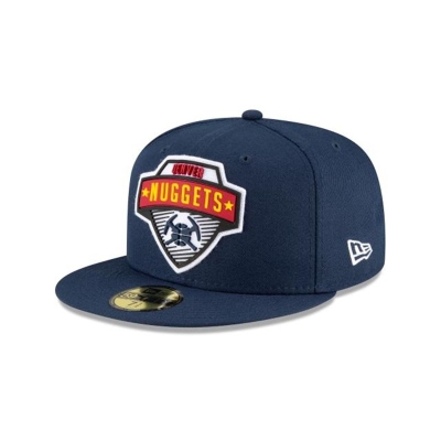 Denver Nuggets Gorra | New Era NBA Tip Off Edition 59fifty Fitted Cap Mexico - Azules